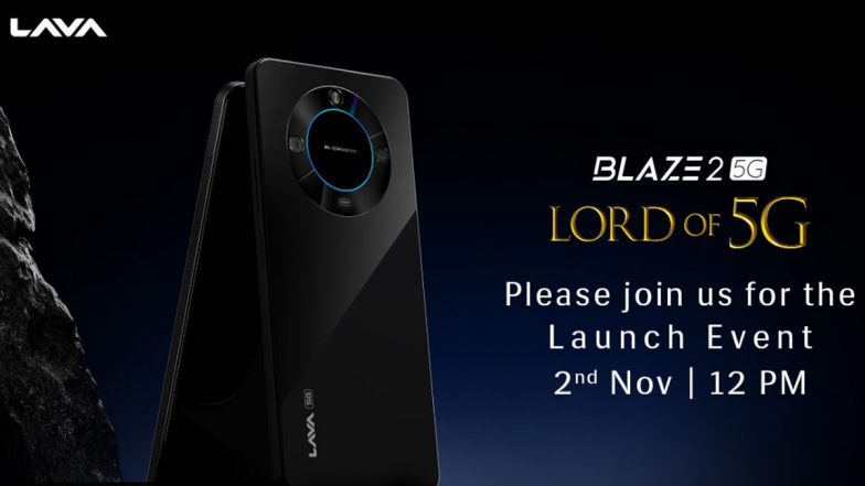 Lava Blaze 2 5G Live Streaming: Watch Online Telecast as Lava Mobiles Launches New 5G Smartphone in India Today