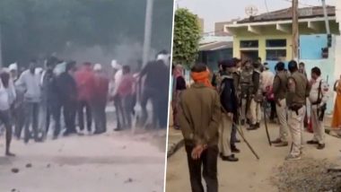Madhya Pradesh Assembly Election 2023: Violence, Stone Pelting Erupt at Polling Booths in Dimani Constituency, One Person Injured (Watch Video)