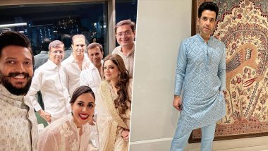 Tusshar Kapoor Shares Photos From Ramesh Taurani’s Pre-Diwali Bash With Govinda, Abbas-Mustan, Riteish Deshmukh, and Genelia D’Souza (View Pics)