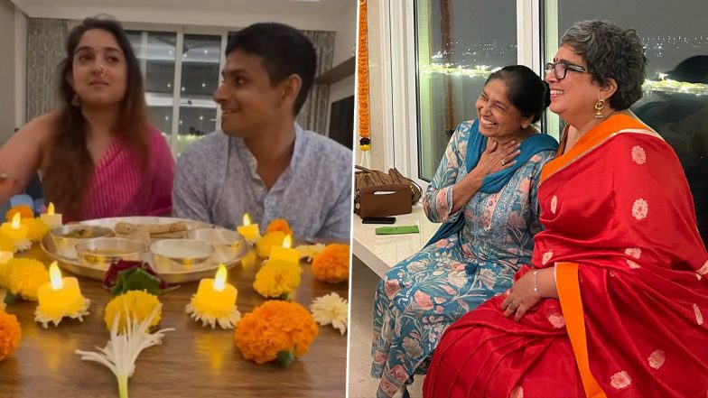 Aamir Khan’s Daughter Ira Khan and Fiance Nupur Shikhare Begin Their Pre-Wedding Celebrations With Kelvan Ceremony, Mother Reena Dutta Attends (See Pics)