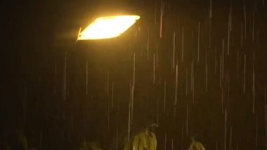 Delhi Rains: Delhiites Witness Sudden Weather Shift as Light Rainfall Graces the Capital (Watch Video)
