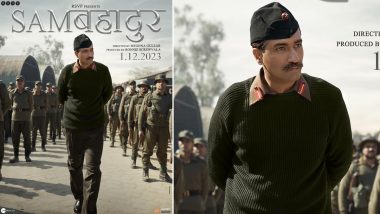 Sam Bahadur: Vicky Kaushal Unveils Poster Saluting the Legendary Field Marshal Sam Manekshaw; Trailer To Release Tomorrow!