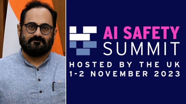 Global AI Safety Summit 2023: India Is Looking at Innovations in Artificial Intelligence With Openness, Safety, Trust and Accountability, Says MoS IT Rajeev Chandrasekhar