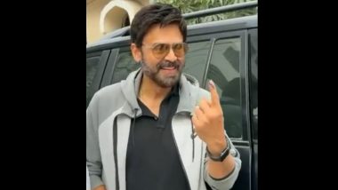 Telangana Assembly Election 2023: Venkatesh Daggubati Arrives to Cast His Vote At The Polling Station (Watch Video)