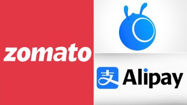 Ant Group’s Alipay To Sell 3.4% Stake in Zomato, Expecting To Raise Up to USD 395 Million via Block Deal: Report