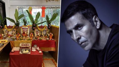 Dhanteras 2023: Akshay Kumar Misses Puja at His Office Amid London Shoot; Actor Shares 'Vocal for Local’ Message With Photo!