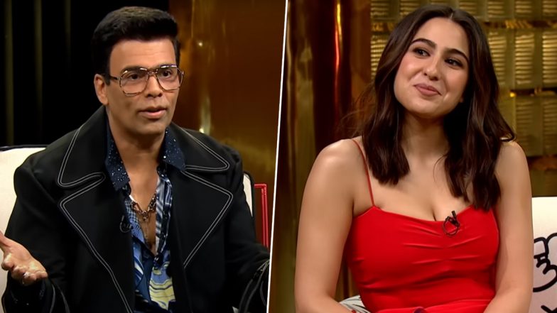 Koffee With Karan Season 8: Karan Johar Reveals Sara Ali Khan ‘Politely’ Turned Down a Song in Vijay Deverakonda’s Liger