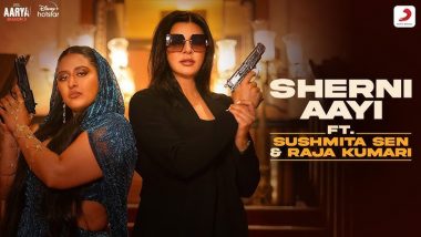 Aarya 3 Song ‘Sherni Aayi’: Sushmita Sen Embraces Her Inner Mafia Queen in Raja Kumari’s Empowering Rap Track (Watch Video)