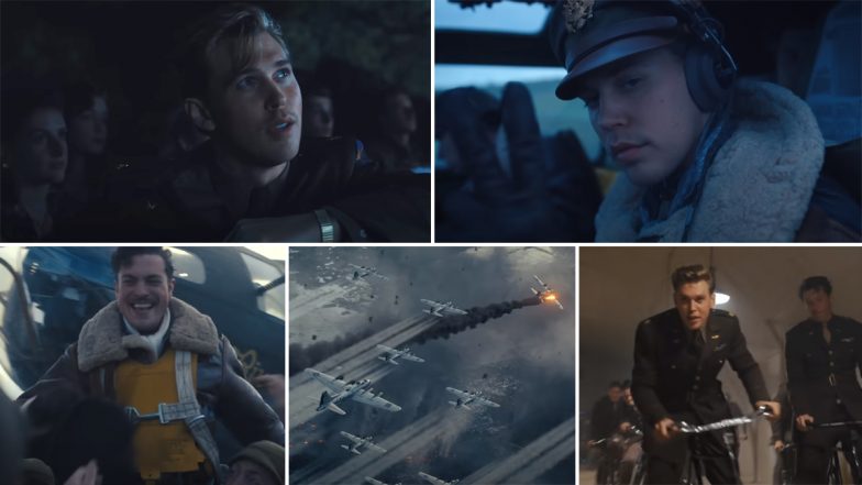 Masters of the Air Trailer: Austin Butler, Callum Turner, Anthony Boyle’s Historical Epic Unveils Gripping Glimpse of WWII Airmen’s Perilous Sacrifices (Watch Video)