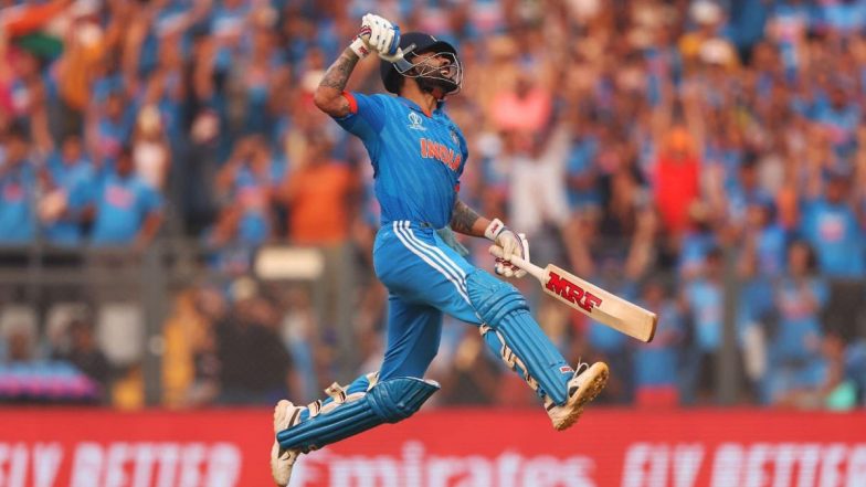 Virat Kohli Overtakes Sachin Tendulkar To Register Most 50+ Scores in Single ICC Cricket World Cup Edition, Achieves Feat in IND vs NZ ICC CWC 2023 Semifinal Match