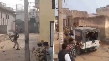 Rajasthan Assembly Election 2023: Stone Pelting Reported in Sikar's Fatehpur Shekhawati Amid Polling, Heavy Police Deployment in Area (Watch Video)