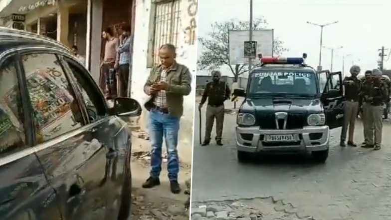 Punjab: Encounter Breaks Out Between Police and Miscreants in Mohali's Behlolpur (Watch Video)