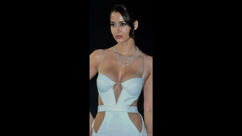 Disha Patani Raises the Hotness Quotient in a Bold White Cut-Out Gown at an Event in Mumbai (Watch Video)