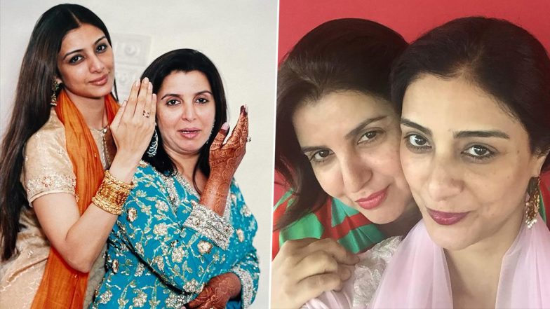 Tabu Birthday: Farah Khan Pens Heartfelt Note for Her ‘Duniya Se Alag’ Friend, Poses With the Actress in Unseen Throwback Photos!