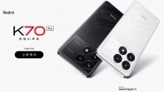 Redmi K70 Pro Launched in China With Snapdragon 8 Gen 3: Check Specifications and Other Details of Latest Xiaomi Smartphone Here