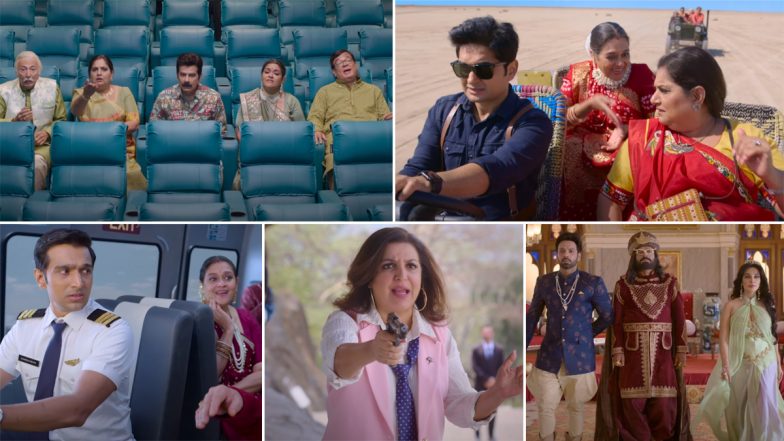 Khichdi 2-Mission Paanthukistan Trailer: Supriya Pathak, Jamnadas Majethia and Others Takes Audiences on a Hilarious Family Adventure With Special Appearances (Watch Video)