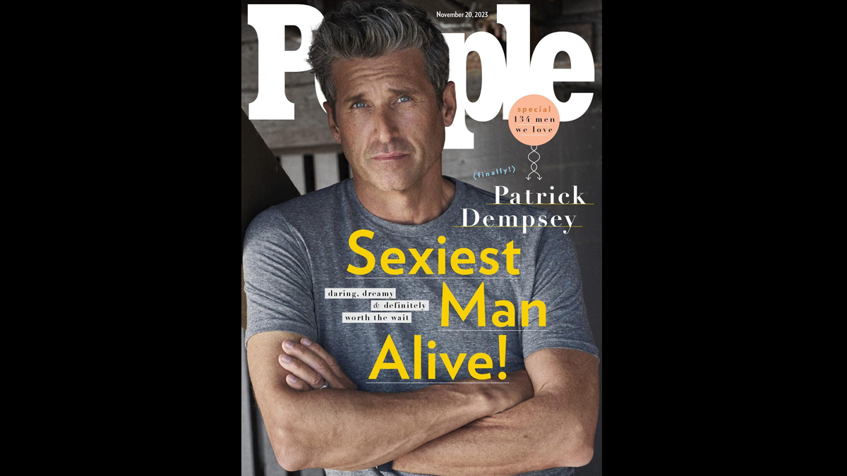 Agency News Greys Anatomy Star Patrick Dempsey Crowned Peoples Sexiest Man Alive 2023 Latestly 