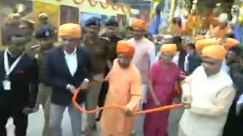 Ayodhya Deepotsav 2023: CM Yogi Adityanath Participates in Rajabhishek, Sets the Stage for Festivities (Watch Video)