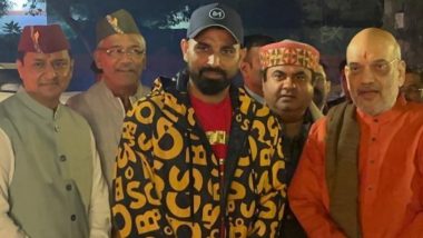 Mohammed Shami Joining BJP Ahead of Lok Sabha Election 2024? Rumours Afloat About Indian Seamer After Photos With Amit Shah Surface