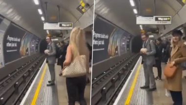 'Customer With Juicy Melons Stand Away From the Yellow Line': Announcement At London Train Platform Leaves Passengers Surprised; Video Surfaces