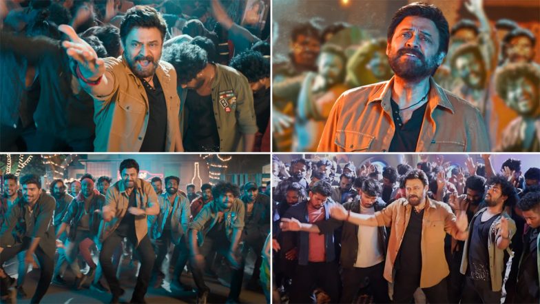 Saindhav Song 'Wrong Usage' Lyric Video: Venkatesh Daggubati Showcases His Energetic Moves in First Single (Watch Video)