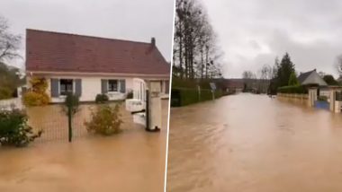 France Flood Videos: Heavy Rains Trigger Flooding of Homes in Pas-De-Calais