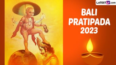 Bali Pratipada (Diwali Padwa) 2023 Date in India: Know Puja Vidhi, Shubh Muhurat and Significance of the Fourth Day of Diwali Dedicated to King Bali