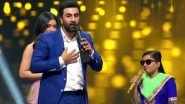 Indian Idol 14: Ranbir Kapoor Reverently Touches Singer Menuka Poudel&rsquo;s Feet, Refers to Her and Shreya Ghoshal as 'Devi' After Mesmerising Performance (Watch Video)