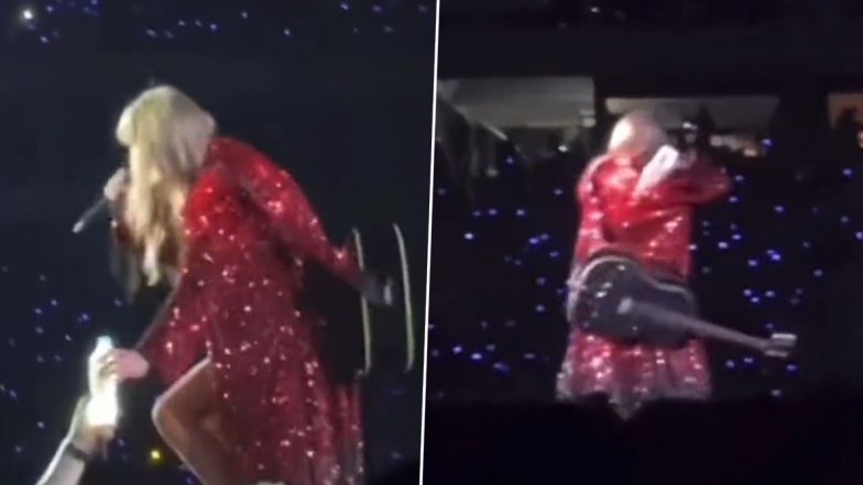 Taylor Swift Plays Good Samaritan, Offers Water to Dehydrated Fans at Rio de Janeiro Concert (Watch Video)