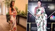 Fashion Faceoff: Deepika Padukone or Katrina Kaif, Whose Floral Print Saree Did You Like More?