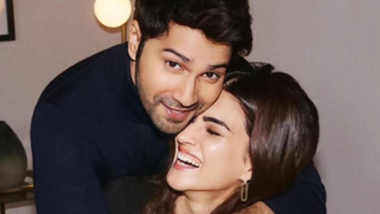Varun Dhawan Hugs Kriti Sanon in an Adorable Photo Shared on Insta, Fans Say ‘Can’t Wait for Bhediya 2’
