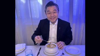 Japan Ambassador Hiroshi Suzuki Enjoys Lucknowi Biryani For Two Days in Row, Calls it 'Simply the Best' (See Pic And Video)