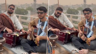 'Khansi Bani Qawwali': Musician Nibhay Garg and Vasu Sharma Make Funny Version of 'Tumhe Dillagi Bhool Jani Padegi' Qawwali, Highlighting Air Pollution in Delhi