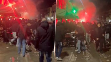 Paris Saint-Germain Fan and Police Officer Stabbed at Milan As Supporters From Both Sides Clashed Ahead of AC Milan vs PSG UCL 2023-24 Match