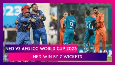 NED vs AFG ICC World Cup 2023 Stat Highlights: Clinical Afghanistan Beat Netherlands, Register Three Consecutive Victories In World Cup