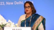 World News | Bangladesh's Saima Wazed to Lead World Health Organization's South-East Asia Region