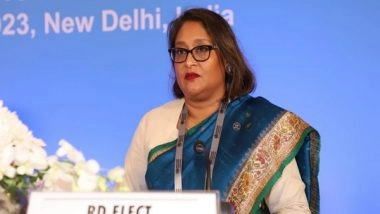 World News | Bangladesh's Saima Wazed to Lead World Health Organization's South-East Asia Region