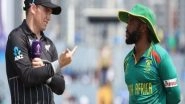 Sports News | CWC 2023: New Zealand Win Toss Opt to Bowl First Against South Africa