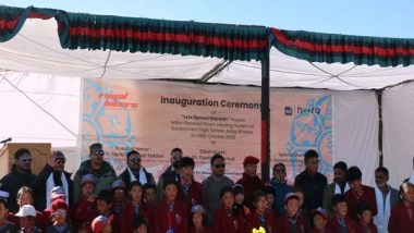 Business News | Empowering Education, Changing Lives: 'Let's Spread Warmth' CSR Event in Hanle, Ladakh