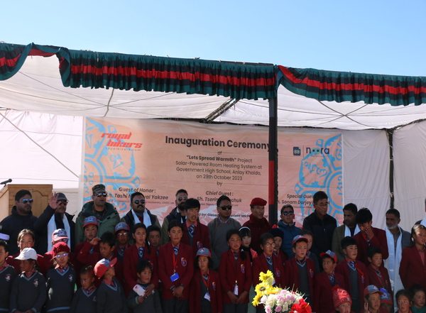 Business News | Empowering Education, Changing Lives: 'Let's Spread Warmth' CSR Event in Hanle, Ladakh
