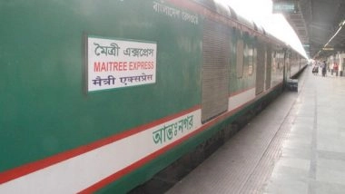 World News | Crude Bombs Hurled at Maitree Express Train in Bangladesh's Pabna, None Hurt