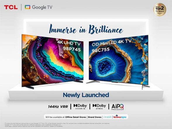 Business News | TCL Unveils Its QD Mini LED 4K TV and 4K UHD TV, Integrated with Next-gen Technologies in India - Vimarsana News
