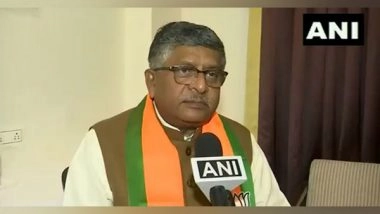 India News | 'Rahul Gandhi Should File FIR if He is So Worried': Ravi Shankar Prasad Challenges over Apple Warning Message