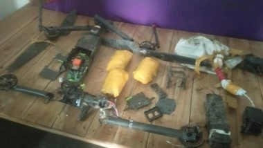 India News | BSF, Punjab Police Recover Drone Carrying Drugs in Amritsar