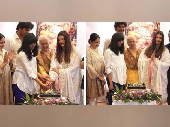 Entertainment News | Aishwarya Rai Bachchan Celebrates Her 50th Birthday with Daughter Aaradhya, Mother Vrinda - Vimarsana News