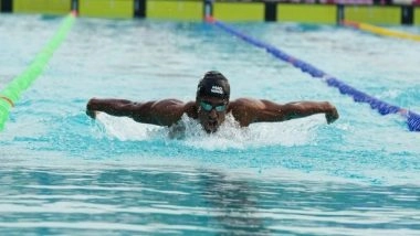 Sports News | 37th National Games: 14-year-old Dhinidhi Desinghu Secures Swimming Gold in 4x200 M