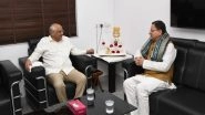 India News | Uttarakhand CM Dhami Meets Gujarat Counterpart Patel in Gandhinagar