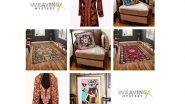 Business News | Step into Royalty: Weaving Mystery Unveils Luxurious Hand-Woven Home Decor and Wearable Collection Inspired by Kashmiri Heritage