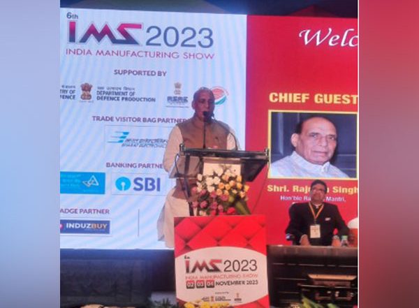 Business News | Rajnath Singh Inaugurates 'India Manufacturing Show' in Bengaluru