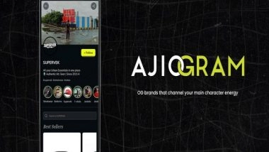 Business News | AJIO Forays into D2C-focused Interactive Commerce with AJIOGRAM; Aims to Empower 100 Fashion Startups